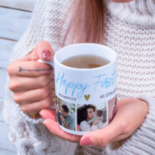 Caneca De Café Dia de as mães Azul 1 rua Como Vovó 5 Foto