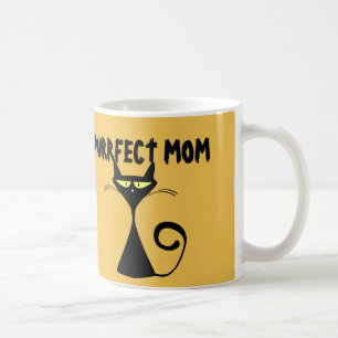 Caneca De Café dia de as mães De Café, Gato Engraçado