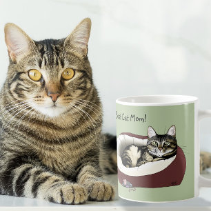 Caneca De Café Dia de as mães de Cat