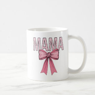 Caneca De Café "Dia de as mães Design de Arco de Mama de Coração