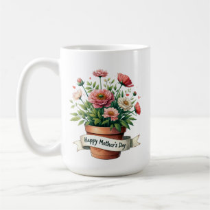 Caneca De Café Dia de as mães Feliz