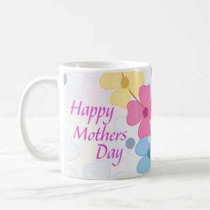 Caneca De Café Dia de as mães Feliz 