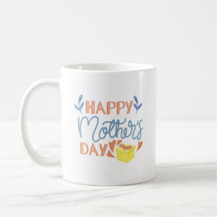 Caneca De Café Dia de as mães FELIZ