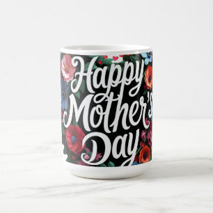 Caneca De Café Dia de as mães Feliz