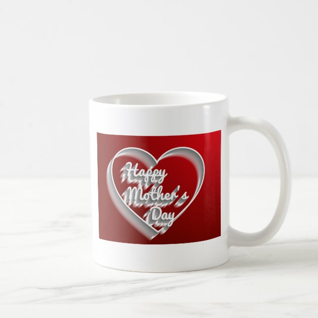 Caneca De Café dia de as mães feliz (Direita)