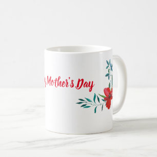 Caneca De Café Dia de as mães feliz