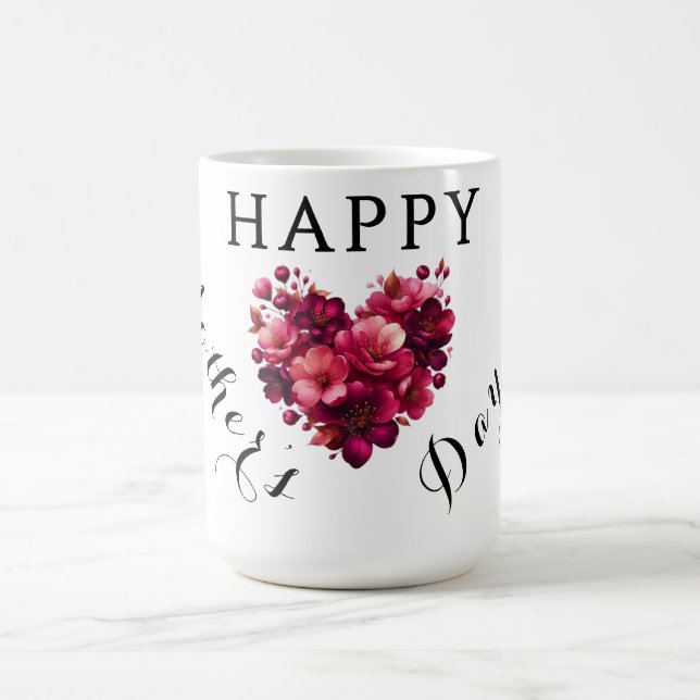 Caneca De Café Dia de as mães Feliz Clássico Coffee Mug (Centro)