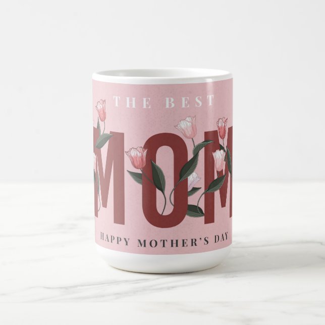 Caneca De Café Dia de as mães Feliz Coffee Mug (Centro)