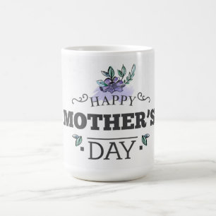 Caneca De Café Dia de as mães Feliz Coffee Mug