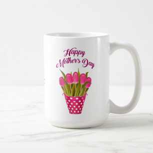 Caneca De Café Dia de as mães Feliz Coffee Mug