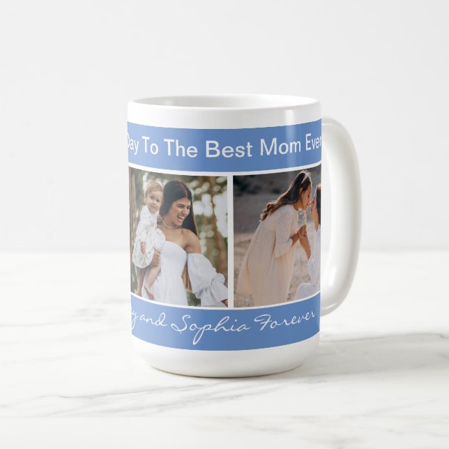 Caneca De Café Dia de as mães Feliz Coffee Mug (Frente Esquerda)