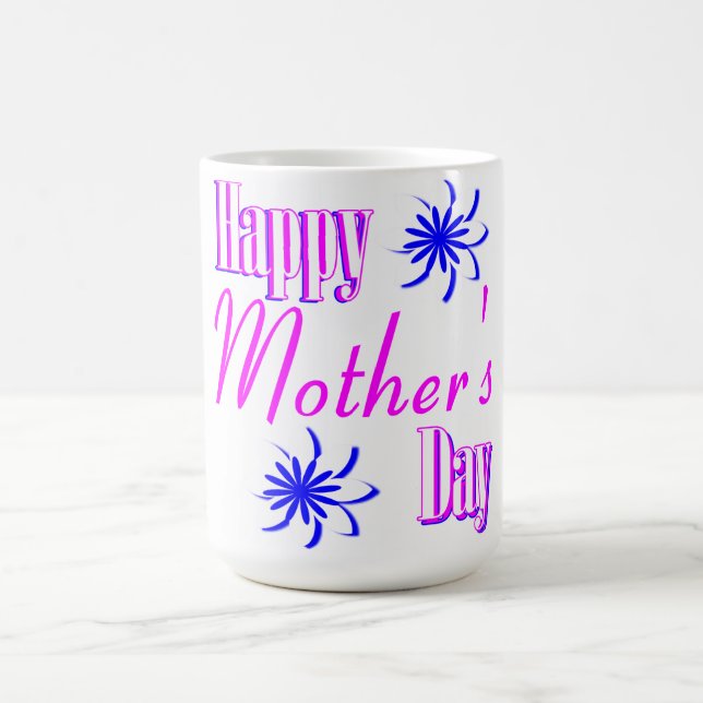Caneca De Café Dia de as mães Feliz Linho Café (Centro)