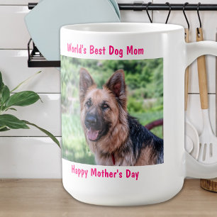 Caneca De Café Dia de as mães Feliz - Melhor Mãe Canina - Foto 