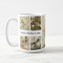 Dia de as mães Feliz - Mug Personalizado para a Mã