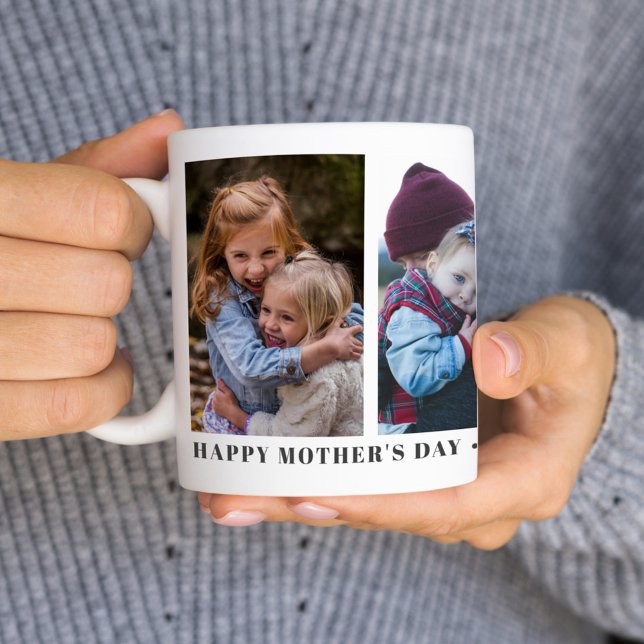 Caneca De Café Dia de as mães feliz personalizado Mug personaliza (Criador carregado)