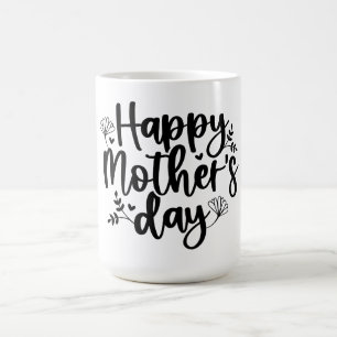 Caneca De Café Dia de as mães Feliz - Uma Celebração do Amor