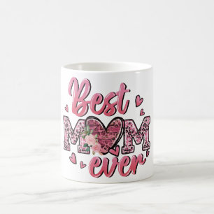 Caneca De Café Dia de as mães Inspirador Melhor Mãe De Sempre