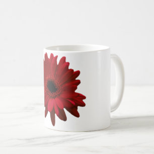 Caneca De Café Dia de as mães Red Gerbera Daisy
