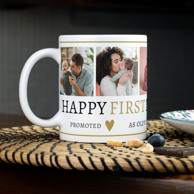 Caneca De Café Dia de as mães Vovó de Colagem de Fotografias Pret (Criador carregado)