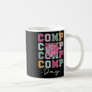 Caneca De Café Dia de Competição de Cheerleader Dia de Cheer
