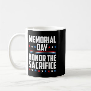 Caneca De Café Dia de Conmemoração Honrar o Sacrifício