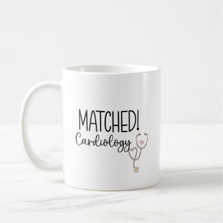 Caneca De Café Dia de Correspondência de Residência em Cardiologi