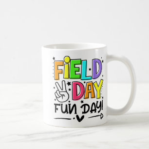 Caneca De Café Dia de Diversão Último Dia de Professora do Ensino