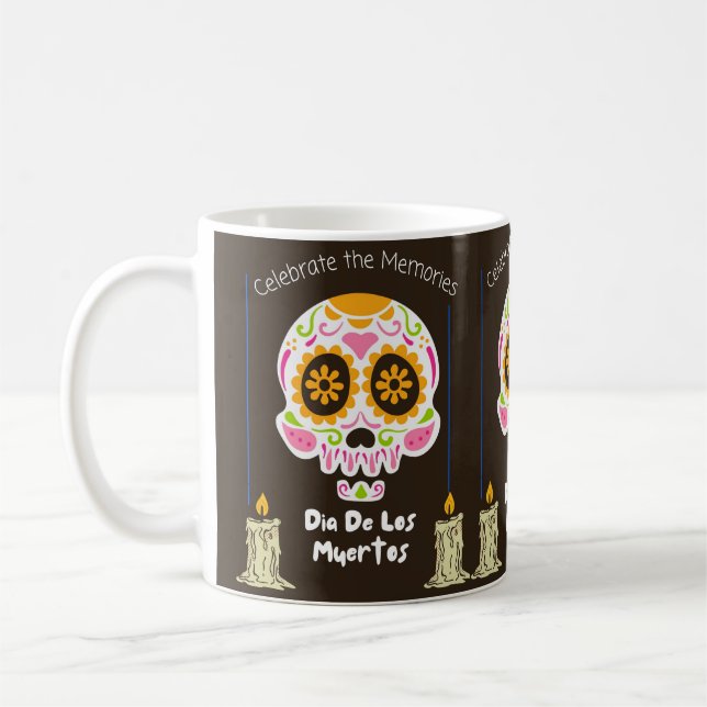 CANECA DE CAFÉ DIA DE LOS MUERTOS (Esquerda)