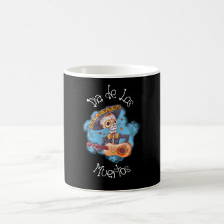 Caneca De Café Dia de los Muertos - Crânio de Açúcar