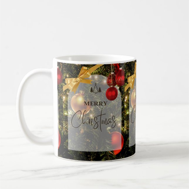 CANECA DE CAFÉ DIA DE NATAL DE FELIZ (Esquerda)