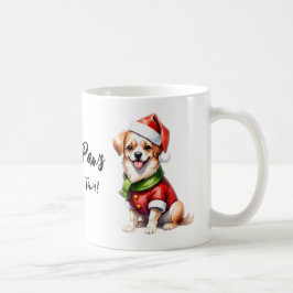 Caneca De Café Dia de Natal Veste o Pai Natal
