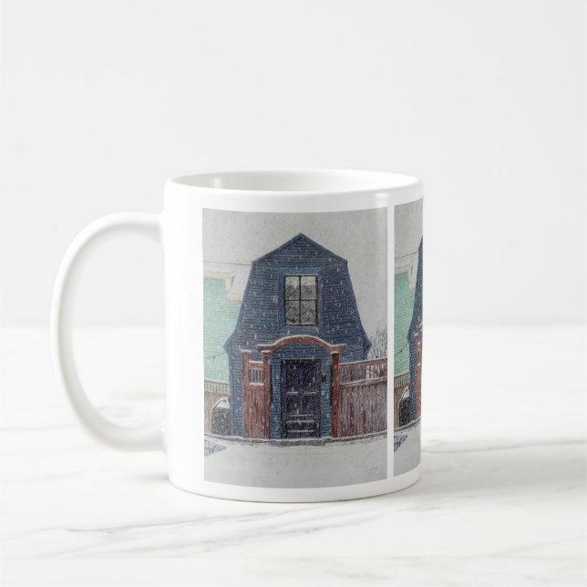 Caneca De Café Dia de Neve (Esquerda)