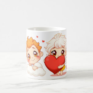 Caneca De Café Dia de os namorados 2025: Ângulos giros e lúdicos