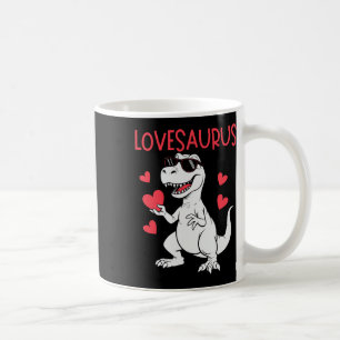 Caneca De Café Dia de os namorados Amor Coração Dinossauro Lovesa