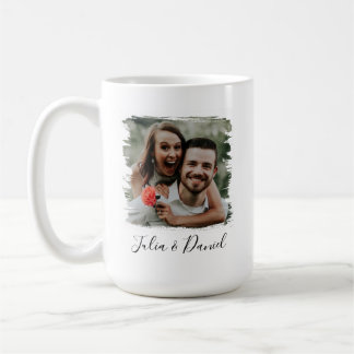 Caneca De Café Dia de os namorados de fotos de Casal personalizad
