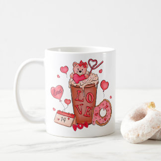 Caneca De Café Dia de os namorados Love Mug
