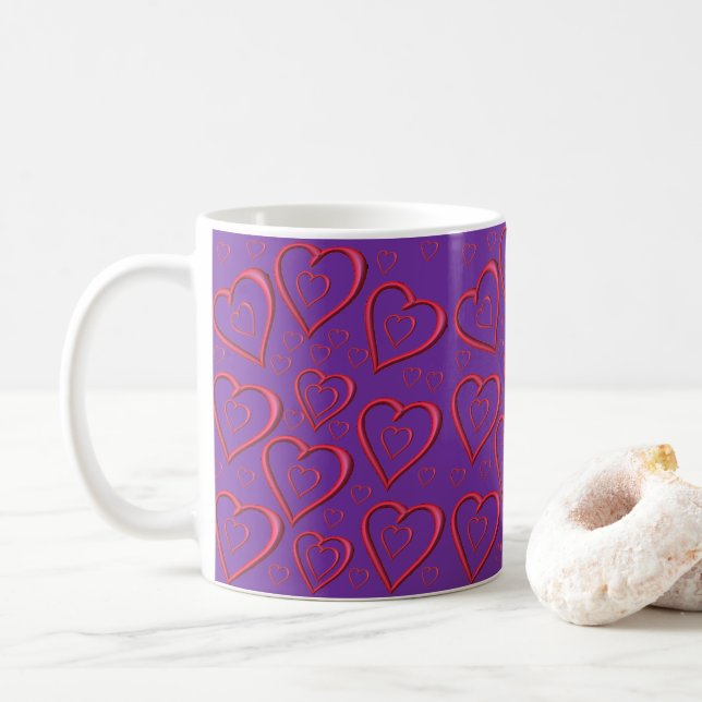 Caneca De Café Dia de os namorados Mug (Com Donut)