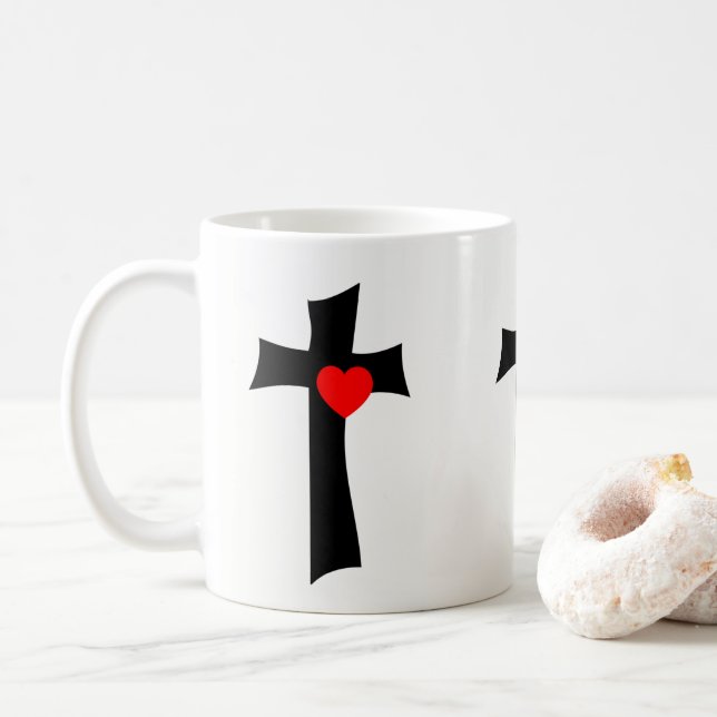 Caneca De Café Dia de os namorados Mug (Com Donut)