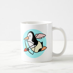 Caneca De Café Dia de os namorados Pinguim Mug
