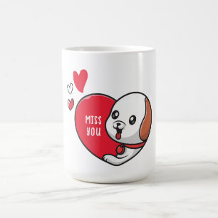 Caneca De Café Dia de os namorados, Srta.