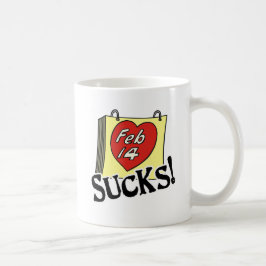 Caneca De Café Dia de os namorados Sugado