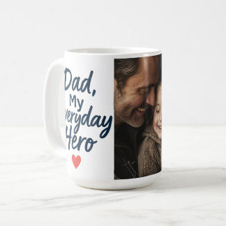 Caneca De Café Dia de os pais com foto personalizada - presente p
