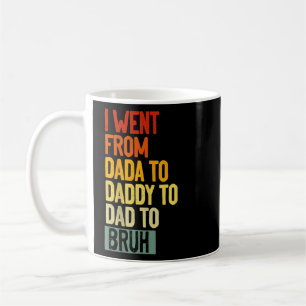 Caneca De Café Dia de os pais De Mens, Fui De Dada A Pai A Pai