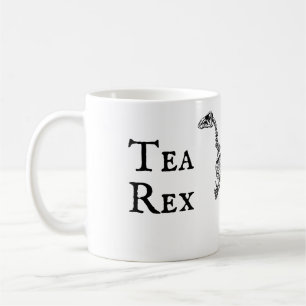 Caneca De Café Dia de os pais Engraçado Tea Rex Tyrannosaurus Di