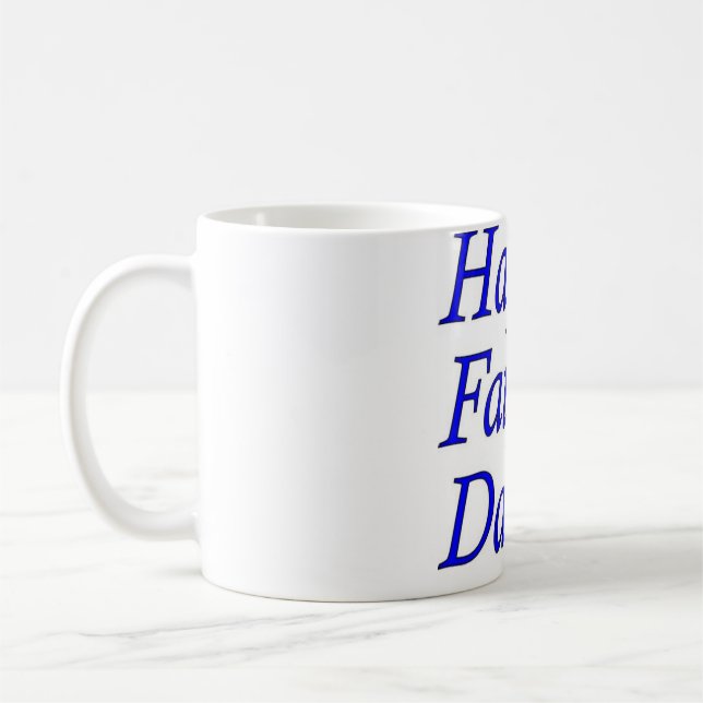 Caneca De Café Dia de os pais Feliz (Esquerda)