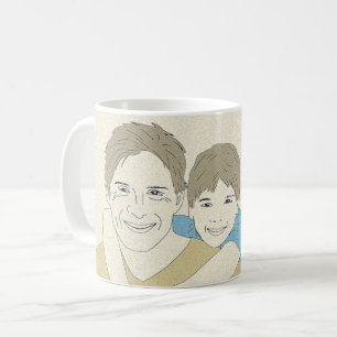 Caneca De Café Dia de os pais feliz