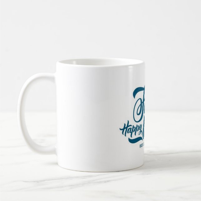 Caneca De Café Dia de os pais Feliz (Esquerda)