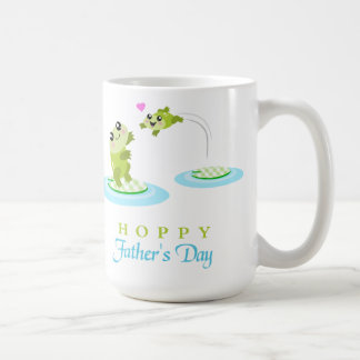 Caneca De Café Dia de os pais Feliz e Feliz Sapo