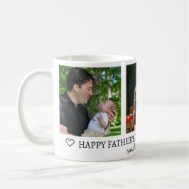 Caneca De Café Dia de os pais feliz — Melhor Pai 3 foto do mundo