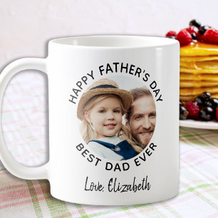 Caneca De Café Dia de os pais Feliz Personalizado Foto Melhor Pai